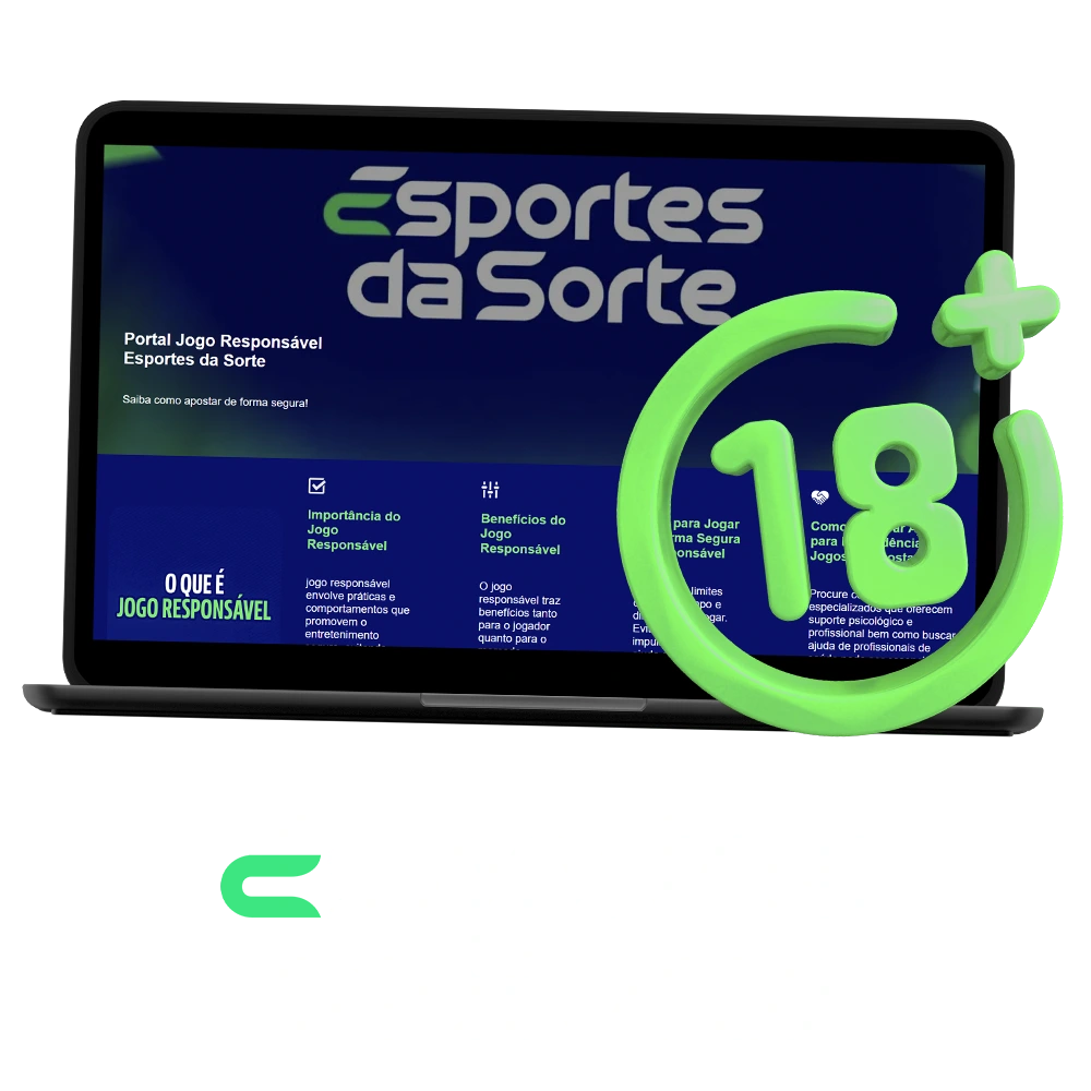 Jogue com responsabilidade no Esportes da Sorte e divirta-se.