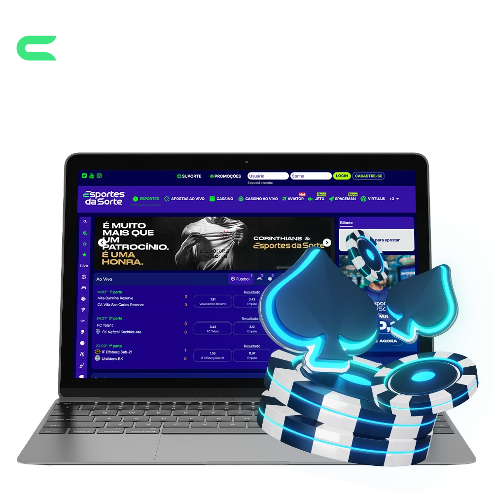 Jogue com responsabilidade no Esportes da Sorte e divirta-se.