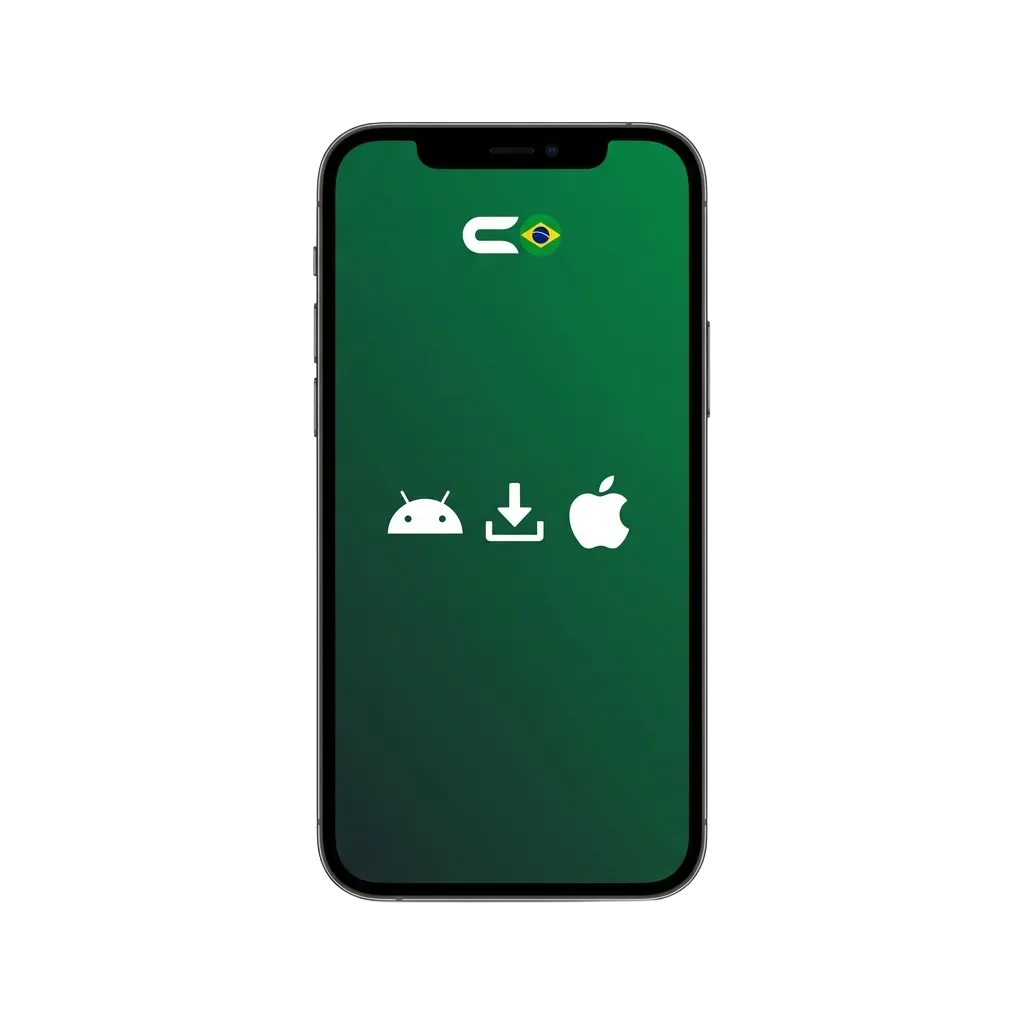 Tela de celular com o app Esportes da Sorte destacando apostas esportivas, cassino online e bônus de boas-vindas