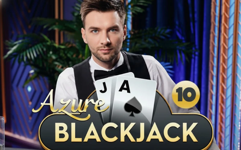 Jogue Blackjack Azure numa mesa luxuosa e vença o dealer no Esportes da Sorte.