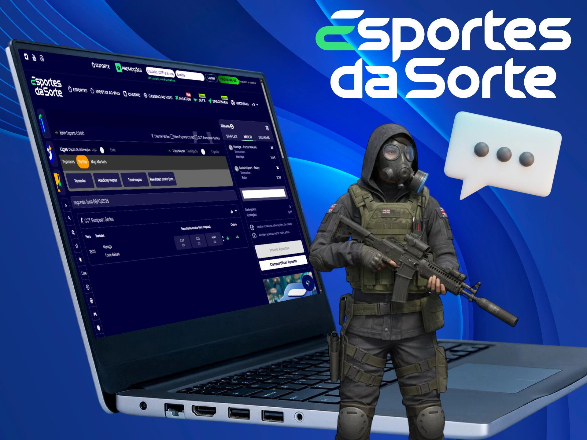 Consulte dicas e estratégias vencedoras para suas apostas em CS2 no Esportes da Sorte.