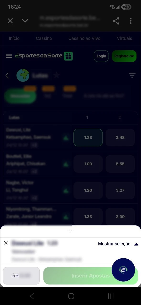 Confirme sua aposta na Fórmula 1 no Esportes da Sorte.