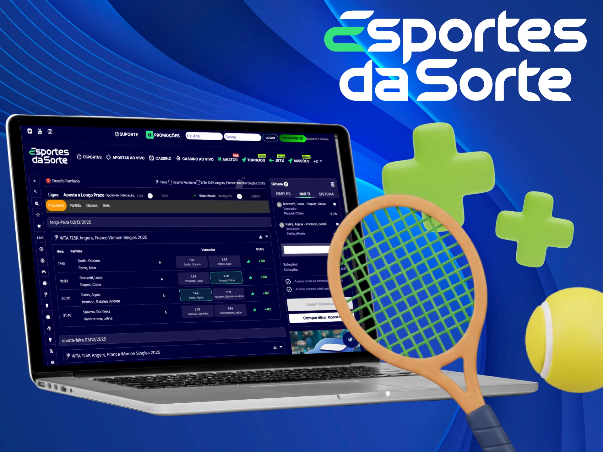 Veja as vantagens de apostar em tênis para maximizar seus lucros no Esportes da Sorte.