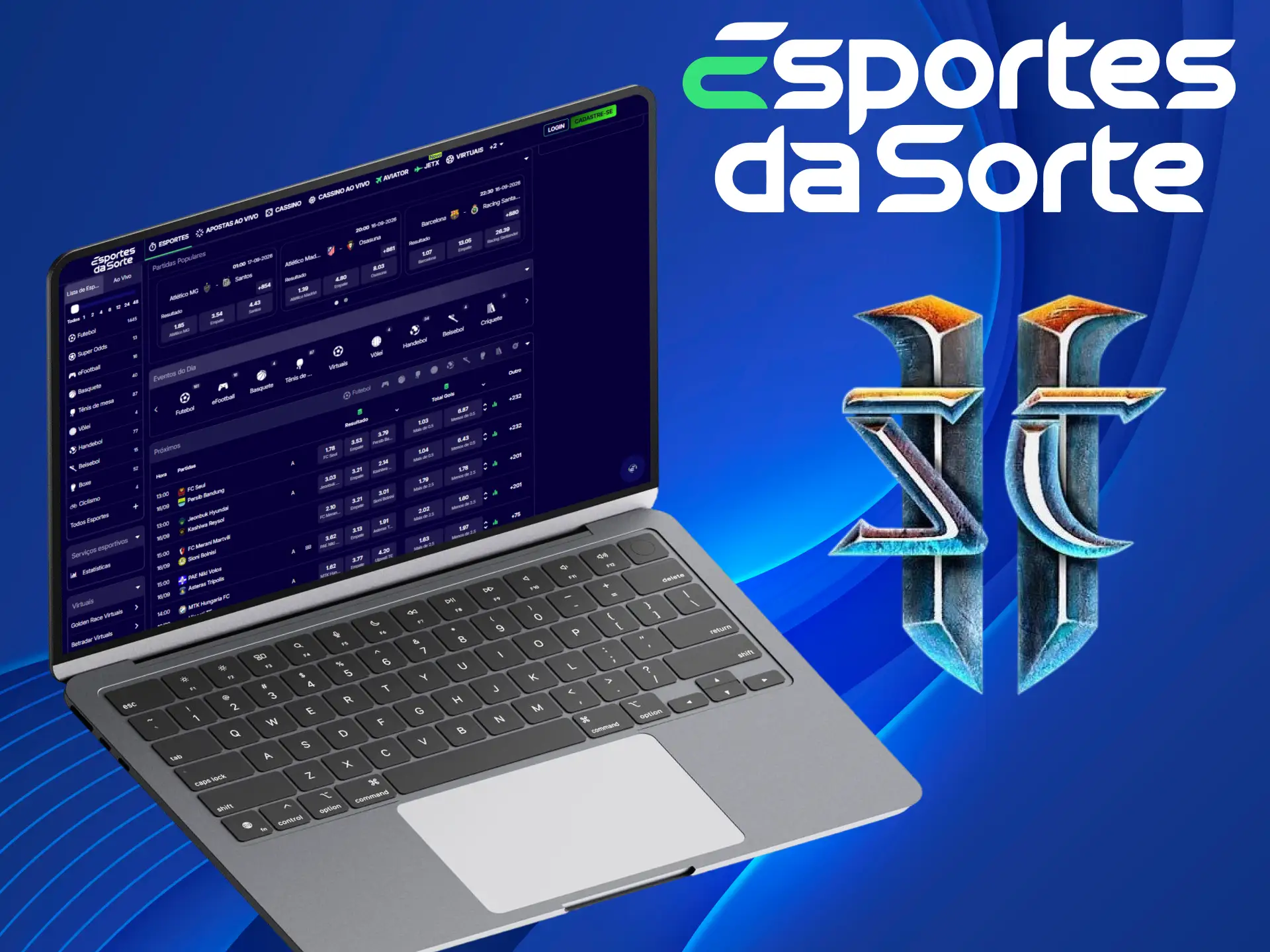 Aproveite as cotes elevadas para apostar em StarCraft no Esportes da Sorte.