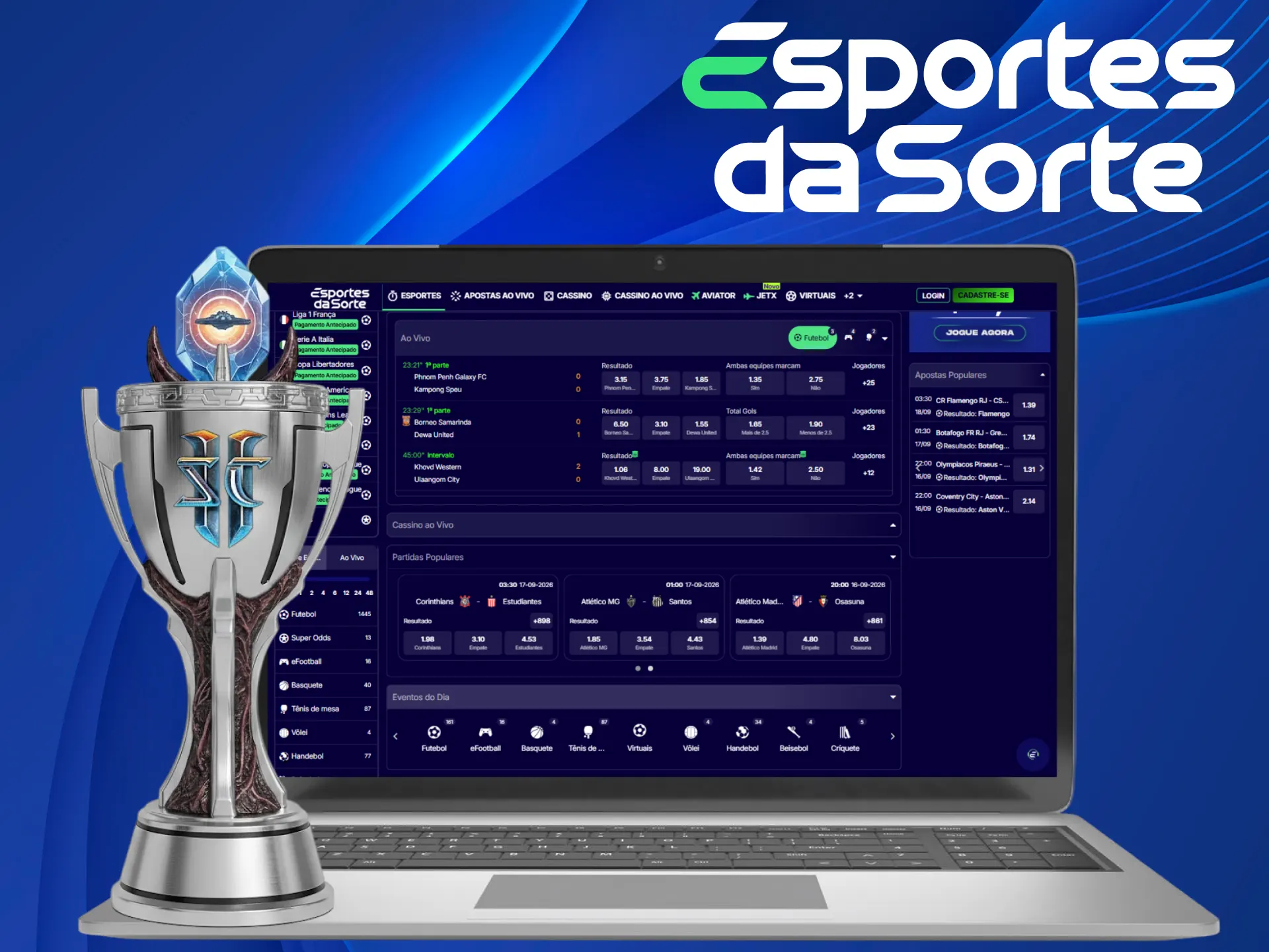 Aposte nos maiores torneios de StarCraft 2 no Brasil com o Esportes da Sorte.