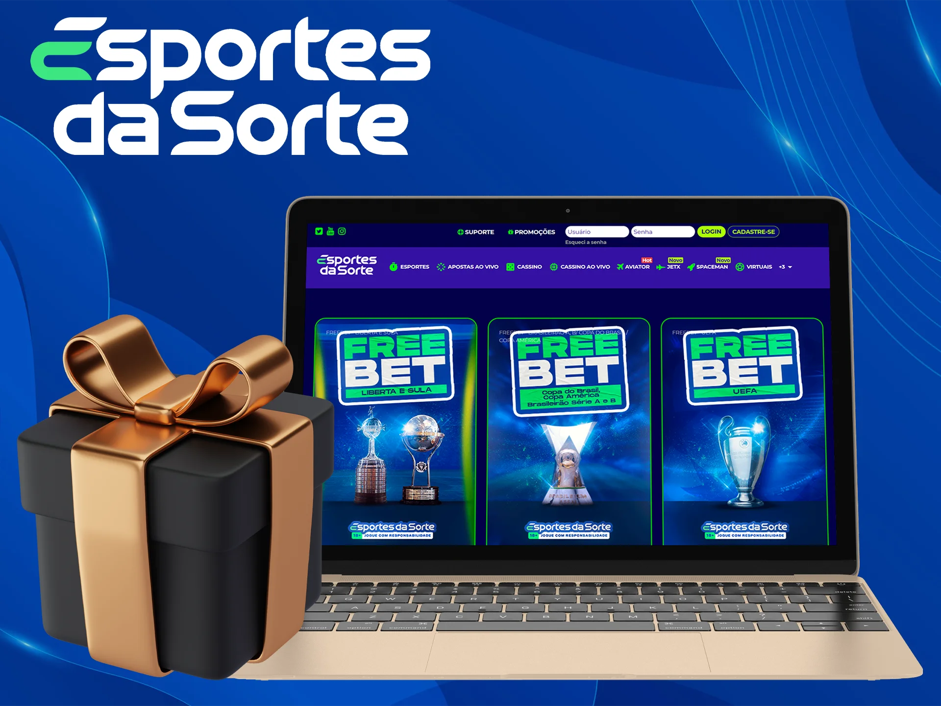 O Esportes da Sorte tem um bônus de apostas esportivas que pode ser usado para o críquete.