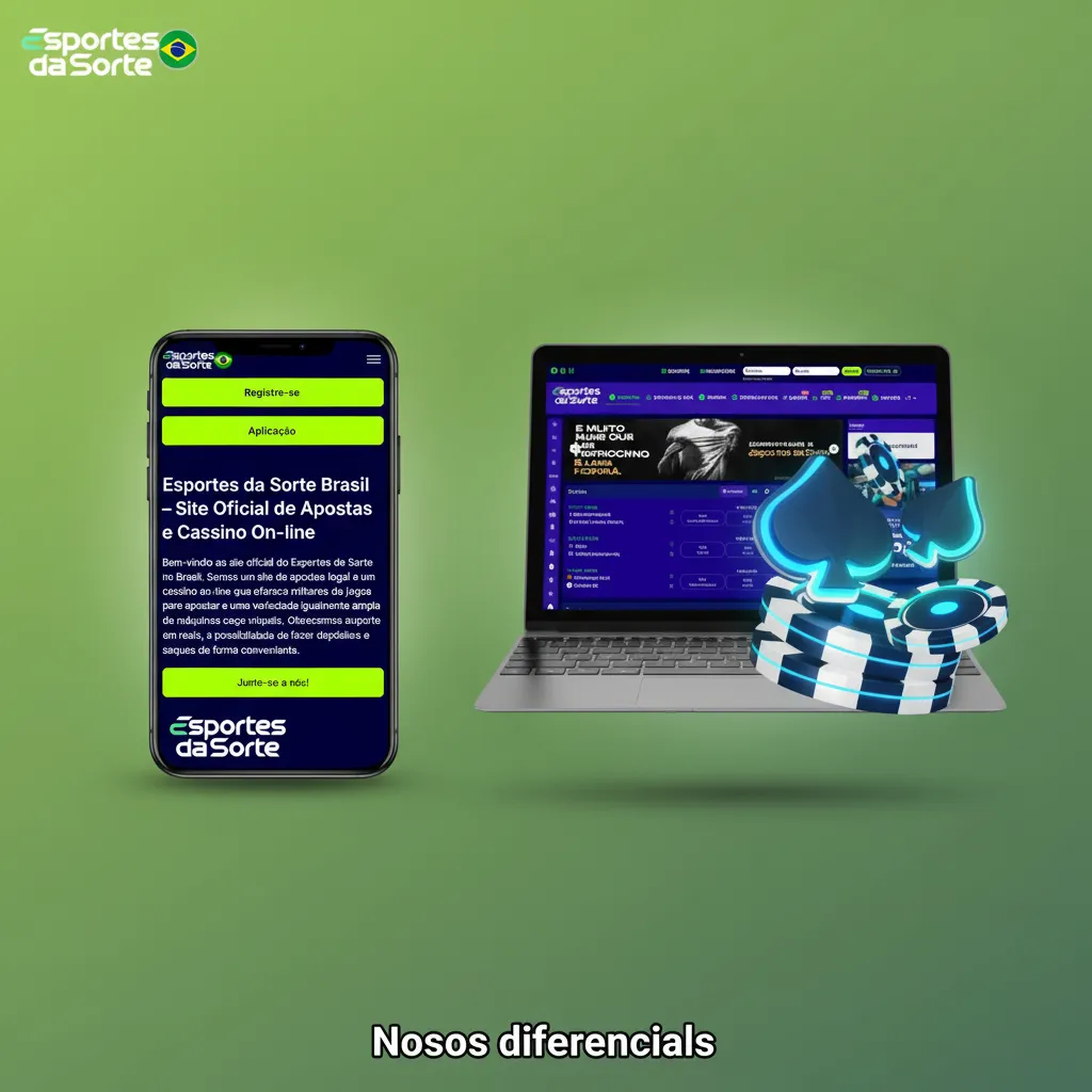 Nossos diferenciais: PIX rápido, odds e mercados no Brasil, cassino e ao vivo, suporte 24h em português, jogo responsável.