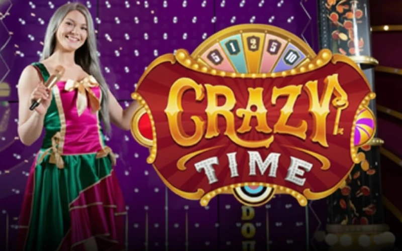 Gire a roda e acerte os bônus mais loucos em Crazy Time no Esportes da Sorte.