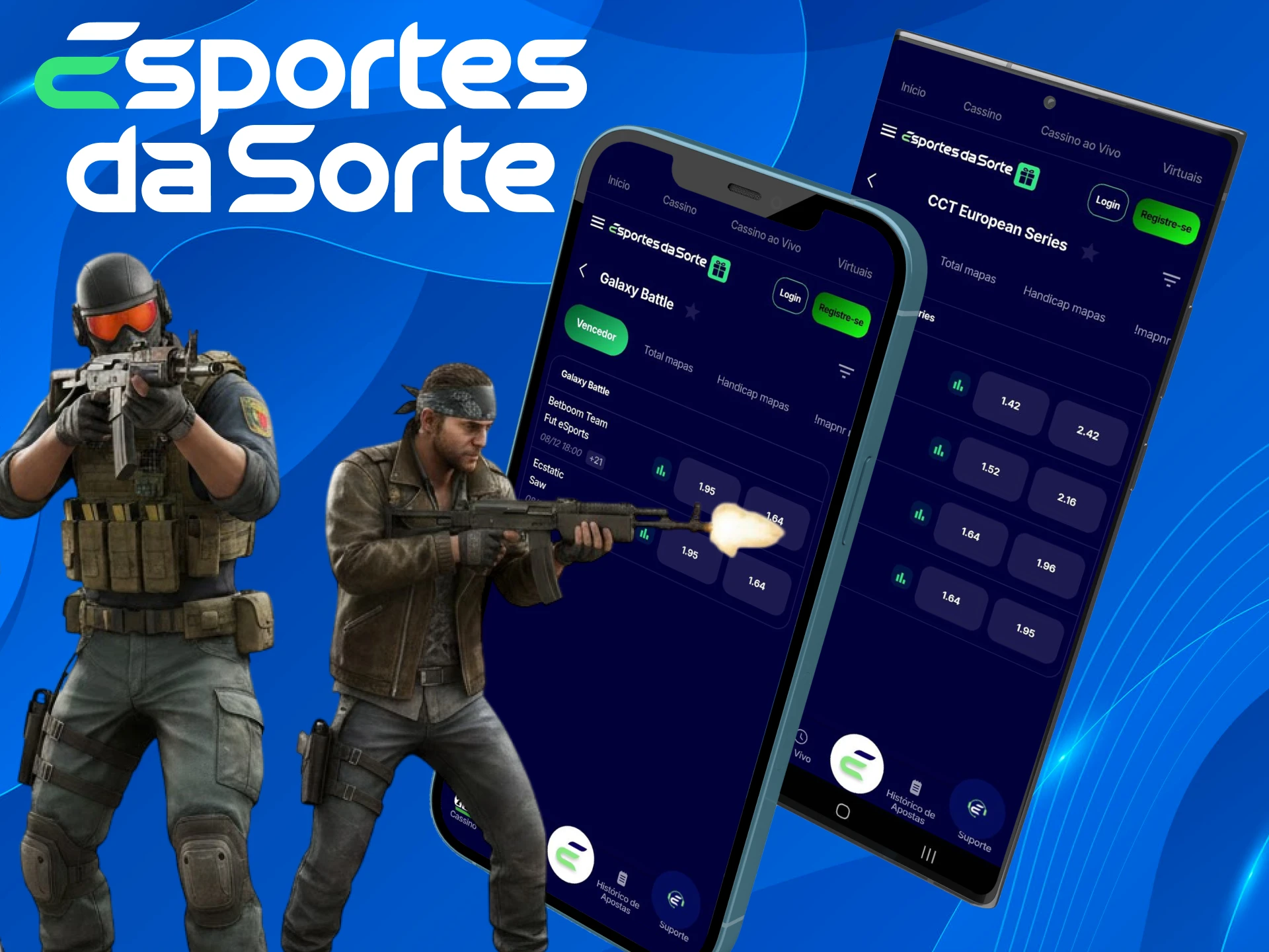 Baixe o app móvel para android e ios e jogue CS2 de qualquer lugar no Esportes da Sorte.