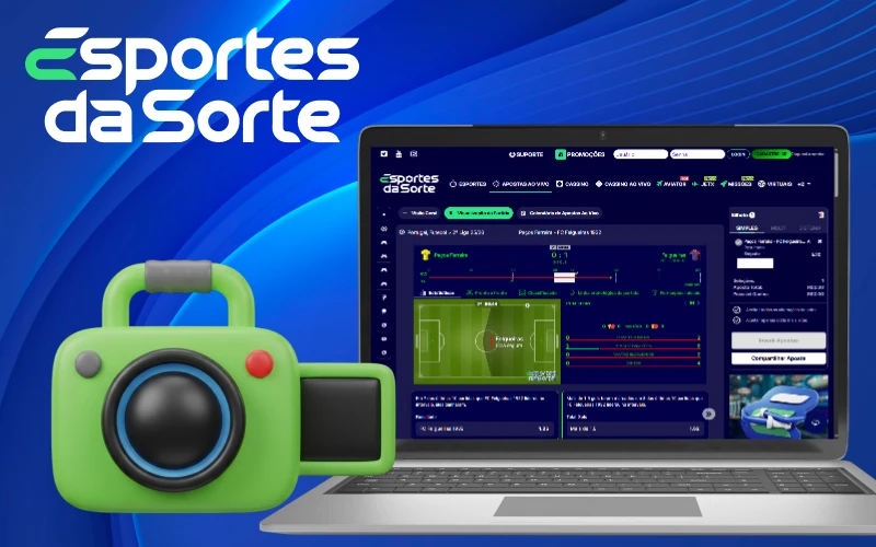 Aposte ao vivo e sinta mais emoção enquanto o jogo acontece no Esportes da Sorte.