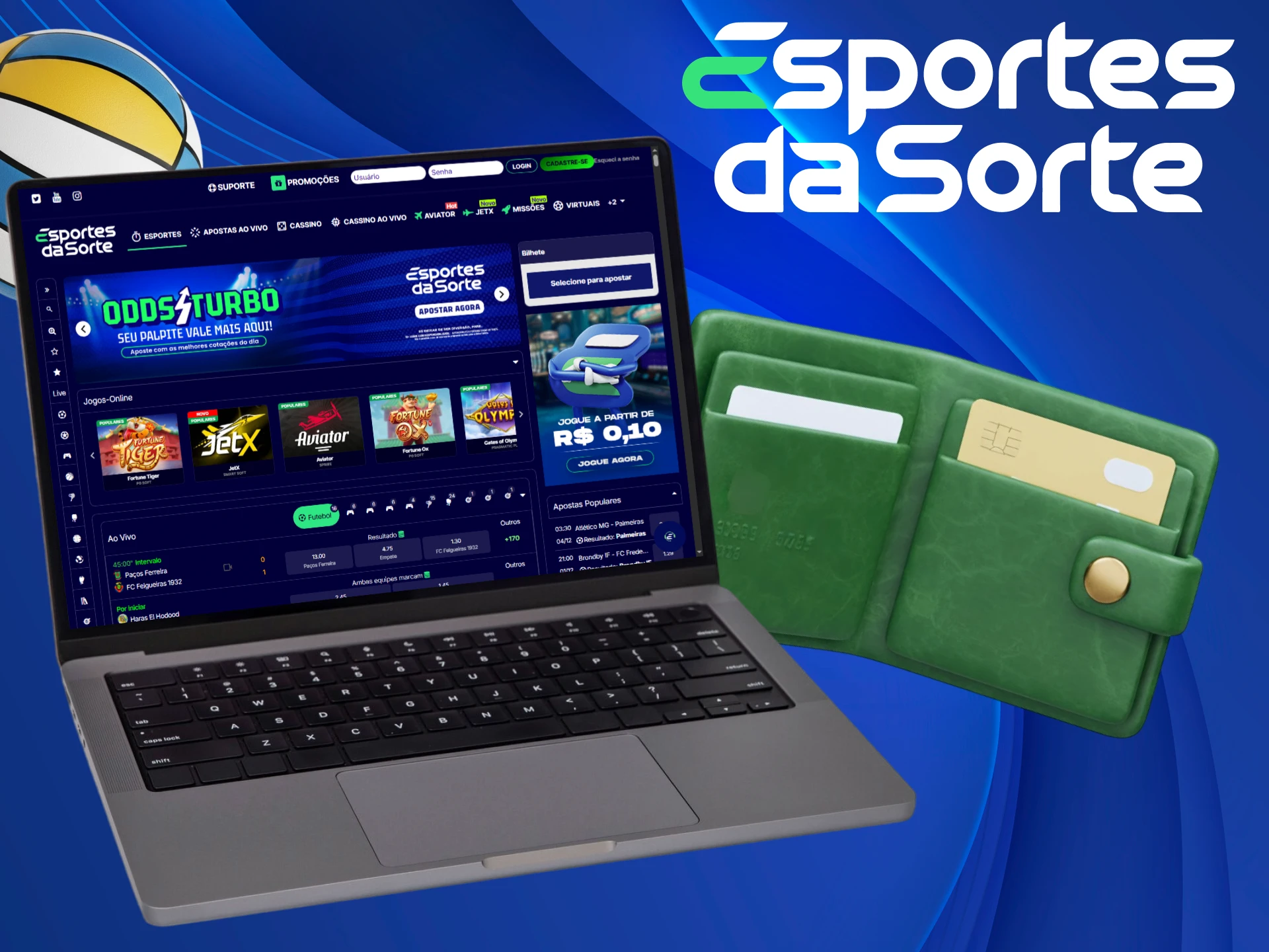 Faça transações rápidas com opções de pagamento convenientes e aposte no Esportes da Sorte no Brasil.