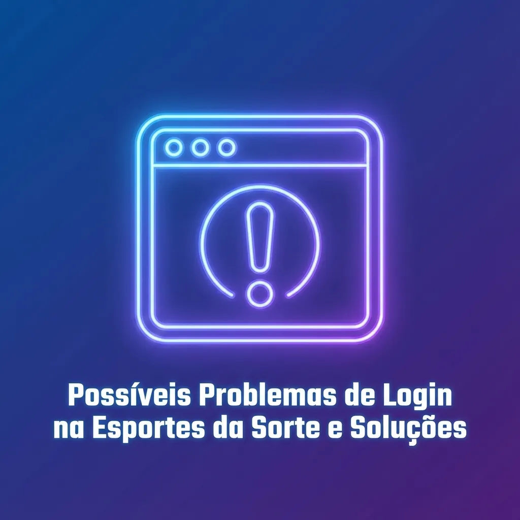 Tabela de problemas comuns de login na Esportes da Sorte com soluções passo a passo para cada falha de acesso.