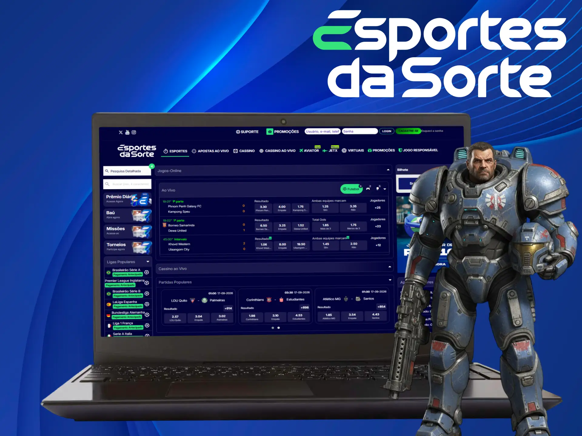 Siga jogadores de StarCraft 2 do Brasil e vença no Esportes da Sorte.